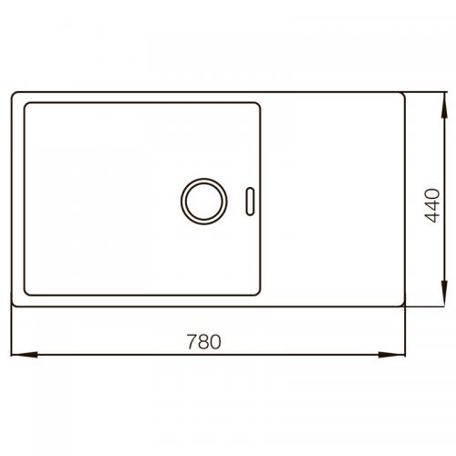 Мийка MIXXUS MX7844-200-x1.2-PVD-GOLD (MX0563) в інтернет супермаркеті PbayMarket!