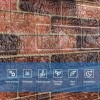Панель стінова у рулоні 3D Sticker Wall 700х3080х3 мм Коричнево-бежевий (D) SW-00002537