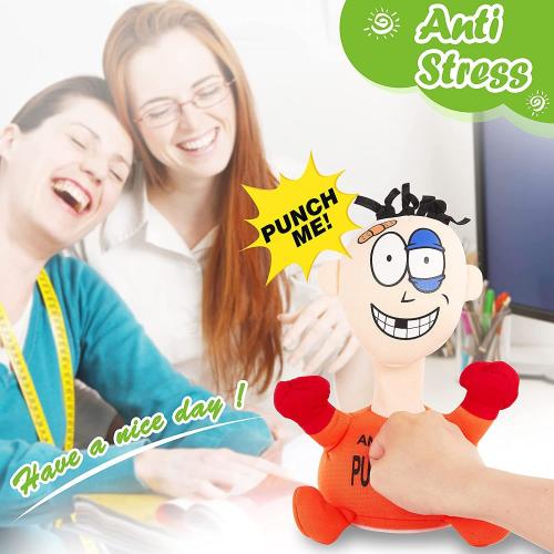 М'яка іграшка-антистрес Stress Max PUNCH ME 02 Вдар мене 27.5 х 19 см VD 4140 М'яка іграшка-антистрес Stress Max PUNCH ME 02 Вдар мене 27.5 х 19 см VD 4140