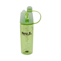 Пляшка для води New.B 600 мл Зелена (200628)