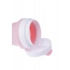 Складана силіконова склянка з кришкою та трубочкою Tonna Waist MARSHMALLOW 1