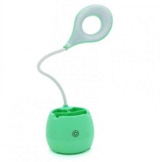 Настільна лампа LED акумуляторна з підставкою A-PLUS SST-813/1008808 зелена