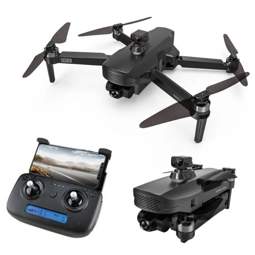 Квадрокоптер ZLRC SG908 PRO MAX з 4K камерою GPS FPV 1500 м 27 хв з сумкою Black