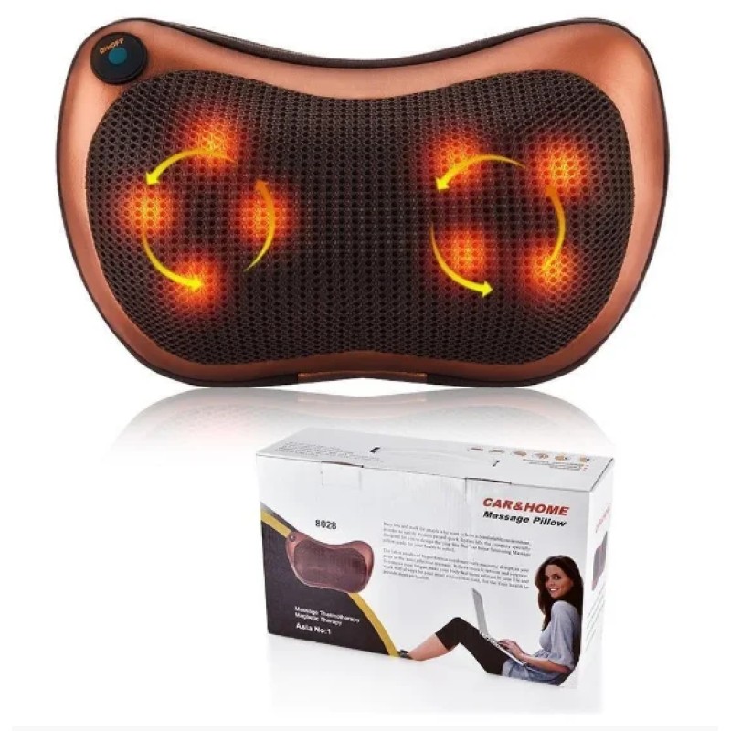 Роликовий масажер VigohA для спини та шиї Massage pillow