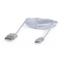 Кабель Cablexpert USB2.0 - Lightning+MicroUSB, 1.8 м Сірий (CCB-USB2AM-mU8P-6)