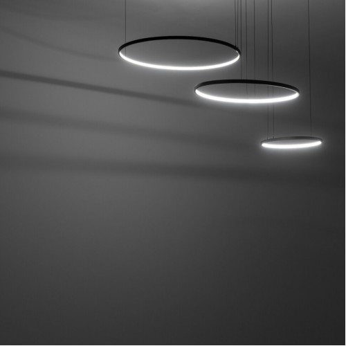 Люстра Nowodvorski Circolo Led 60x125x140 см Чорний (Now10817) Люстра Nowodvorski Circolo Led 60x125x140 см Чорний (Now10817)