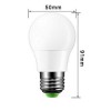 Світлодіодна RGB LED лампа BauTech Е27 6 Вт (електричних), 16 кольорів + білий, пульт дистанційного керування (03046)