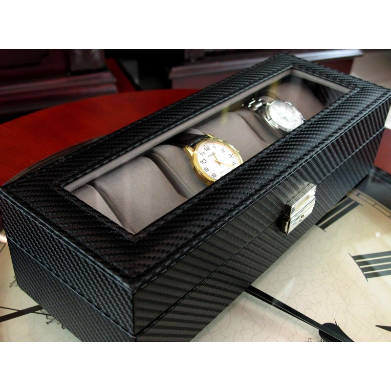 Шкатулка для зберігання годинників Craft 6PU.FIB Чорний