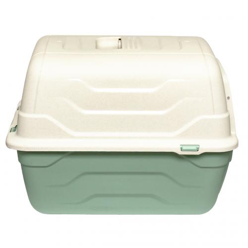 Закрытый туалет с лопаткой и фильтром GeorPlast  Закрытый туалет с лопаткой и фильтром GeorPlast