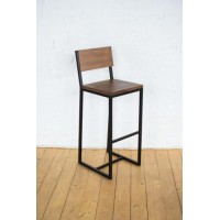 Барний стілець GoodsMetall у стилі ЛОФТ  Барний стілець GoodsMetall у стилі ЛОФТ