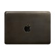 Шкіряний чохол для MacBook 14 дюйм Темно-коричневий Crazy Horse BlankNote
