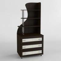 Комод із надбудовою Тиса Мебель К-183р Венге Дуб молочний 183x47x80 см