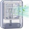 Міні кондиціонер акумуляторний від USB Transparent Spray Light Fan (UKC-01)