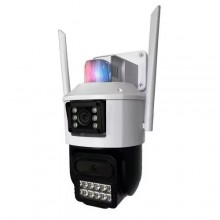 IP камера відеоспостереження RIAS P05 (iCSee APP) Wi-F 3MP+3MP