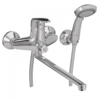 Змішувач для ванни Haiba MAGIC 006 із чорною ручкою (HB0674) Змішувач для ванни Haiba MAGIC 006 із чорною ручкою (HB0674)