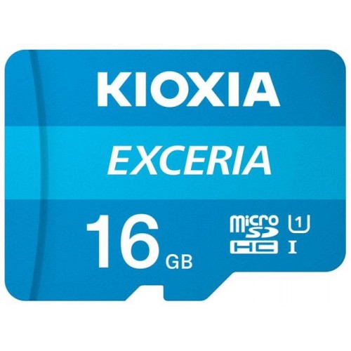 Карта пам'яті MicroSDHC 16GB UHS-I Class 10 Kioxia Exceria R100MB/s (LMEX1L016GG2) + SD-адаптер в інтернет супермаркеті PbayMarket!