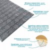 Панель стінова у рулоні 3D Sticker Wall 700х19600х2 мм Сріблястий (D) SW-00002278
