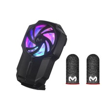 Комплект Memo: кулер-вентилятор для смартфона MEMO FL05 та напальчники геймерські Memo Pro