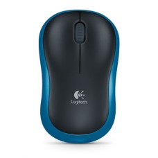 Миша бездротова Logitech M185 (910-002239) Blue USB