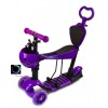 Самокат багатофункціональний Scooter Сонечко 5in1 Violet (1350702347)