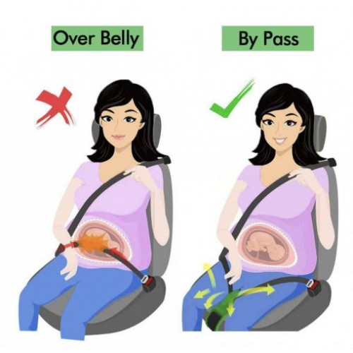 Універсальний адаптер автомобільного ременя для вагітних SUNROZ Pregnancy Seat Belt 21х9х6 см Чорний (SUN6742) Універсальний адаптер автомобільного ременя для вагітних SUNROZ Pregnancy Seat Belt 21х9х6 см Чорний (SUN6742)