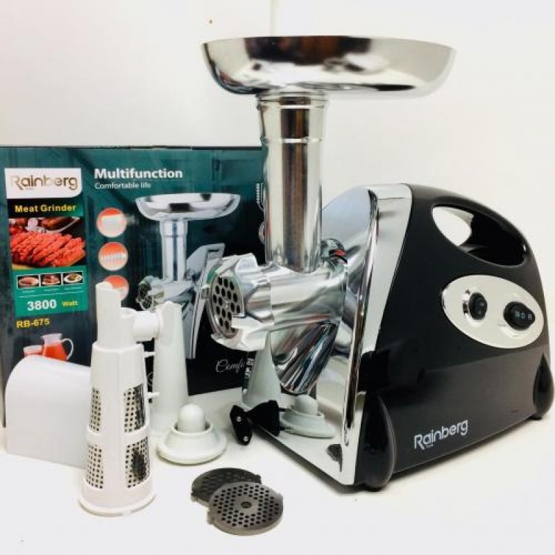 М'ясорубка електрична Rainberg RB-675 3800 Вт