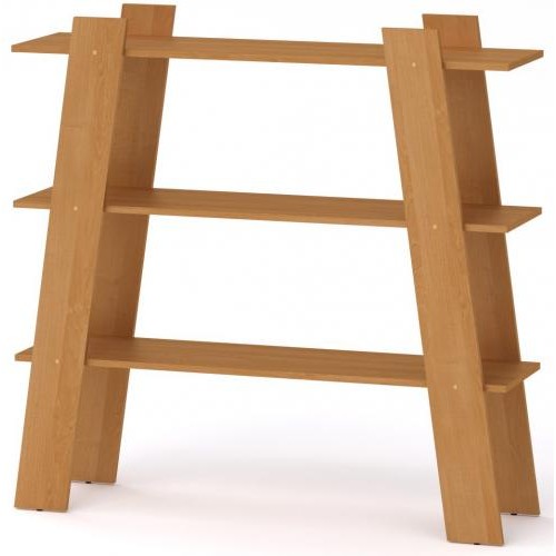 Полиця настінна Компанит П-28 Вільха (120х33, 2х117, 2 см)