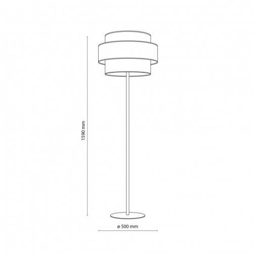 Торшер TK Lighting TRIO Чорний (TK6451) Торшер TK Lighting TRIO Чорний (TK6451)