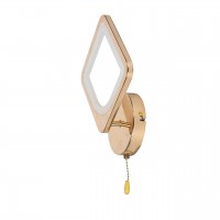Світильник світлодіодний настінний LED бра Sunlight 5631/1W Gold