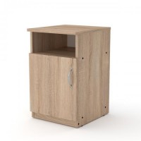 Тумбочка нічна Компанит ПКТ 1 Дуб Сонома Тумбочка нічна Компанит ПКТ 1 Дуб Сонома