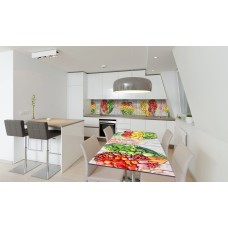 Наклейка вінілова на стіл Zatarga «Асорти фруктів» 650х1200 мм Z180740/1st