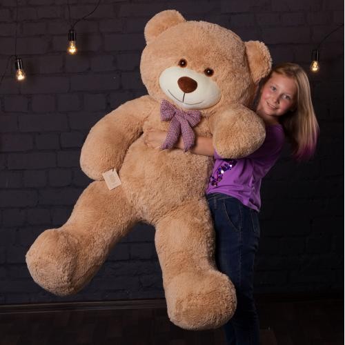 Плюшевий ведмедик Mister Medved Тедді 150 см Латте (144) Плюшевий ведмедик Mister Medved Тедді 150 см Латте (144)