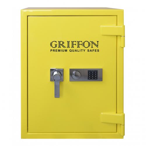Сейф злостійкий Griffon CLE III.80.E COMBI GLOSS YELLOW Сейф злостійкий Griffon CLE III.80.E COMBI GLOSS YELLOW