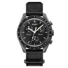 Годинник чоловічий наручний Skmei 1982 Чорно-сірий (2596799327)