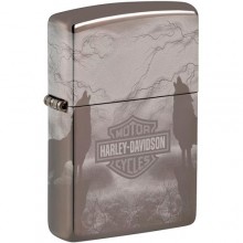 Запальничка бензинова Zippo Harley Davidson Сірий (48799)