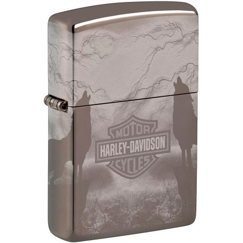 Запальничка бензинова Zippo Harley Davidson Сірий (48799) Запальничка бензинова Zippo Harley Davidson Сірий (48799)