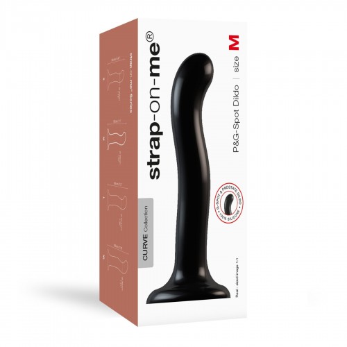 Насадка для страпона Strap-On-Me P&G-Spot Dildo, силикон, размер M в інтернет супермаркеті PbayMarket!