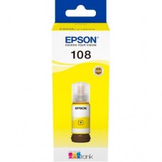 Контейнер з чорнилом Epson 108 70 мл Yellow L8050/18050 C13T09C44A (10915)