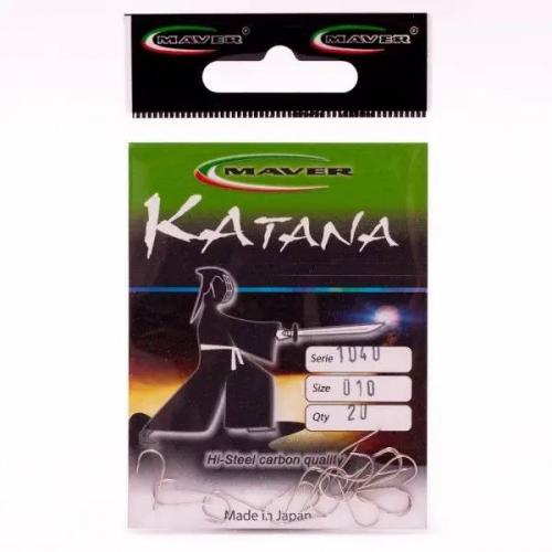 Крючок Maver Amo Katana 1040A №18 20шт/уп (1013-1300.07.39) Крючок Maver Amo Katana 1040A №18 20шт/уп (1013-1300.07.39)