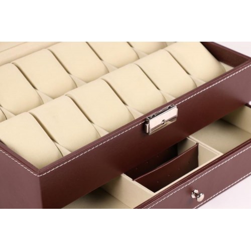 Шкатулка для зберігання годинників Craft 12WJ.PU.BR Коричневий