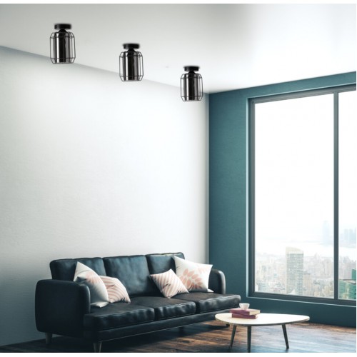 Точковий світильник Candellux Jonera 15x23 см Чорний (31-08404)