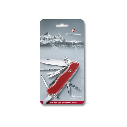 Складаний швейцарський ніж Victorinox Outrider 11,1 см у блістері Червоний (0.8513.B1) Складаний швейцарський ніж Victorinox Outrider 11,1 см у блістері Червоний (0.8513.B1)