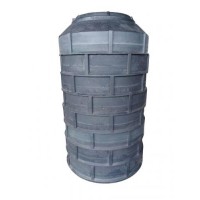 Набір колодязя полімерпіщаного (дно, кільця 8 шт, конус, люк 1 т.)