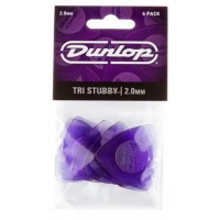 Медіатори Dunlop 473P2.0 Tri Stubby Player 2.0 mm (6 шт.) Медіатори Dunlop 473P2.0 Tri Stubby Player 2.0 mm (6 шт.)