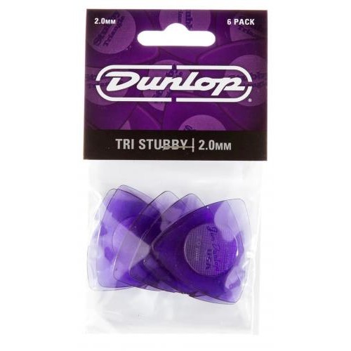 Медіатори Dunlop 473P2.0 Tri Stubby Player 2.0 mm (6 шт.) Медіатори Dunlop 473P2.0 Tri Stubby Player 2.0 mm (6 шт.)