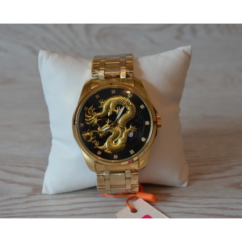 Чоловічий наручний годинник Skmei 9193 Дракон