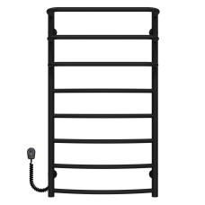 Рушникосушарка електрична Каскад Дуга П8 500х900 Deffi Чорний EF16 (C.KD.90.50.8.E.B.L.5)