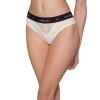 Трусики з широкою гумкою і мереживом Passion PS001 PANTIES ecru, size XL в інтернет супермаркеті PbayMarket!