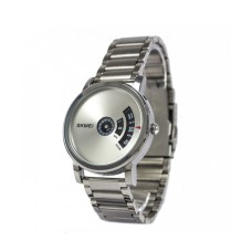 Чоловічий наручний годинник Skmei 1260 all silver