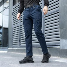 Штани чоловічі тактичні Pobedov Tactical V2 231471 M Темно-синій (00000005110)